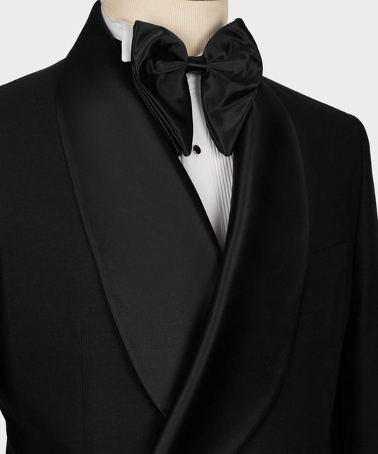Men's Black Suit -2 Piece Double Breasted