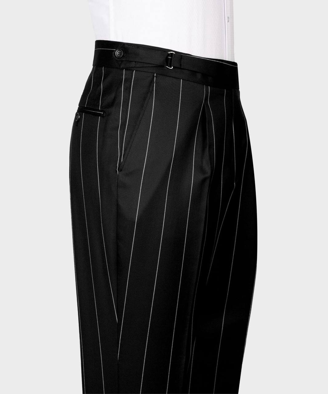 Men's Suit -2 Piece Double Breasted Stripy