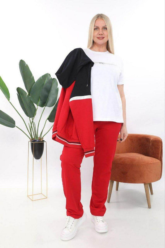 Women's 3-Piece Tracksuit Set - SevendayShopping