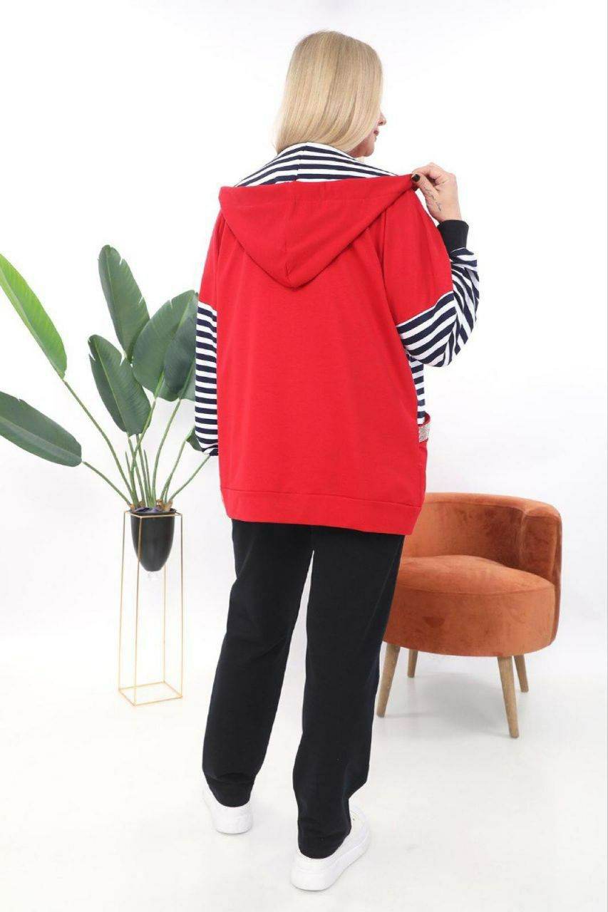 Women's 3-Piece- Plus Size- Tracksuit Set - SevendayShopping