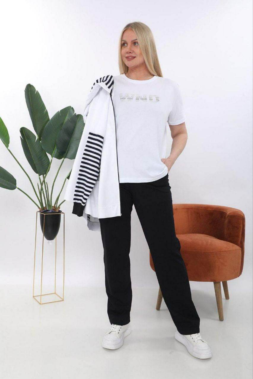 Women's 3-Piece- Plus Size- Tracksuit Set - SevendayShopping