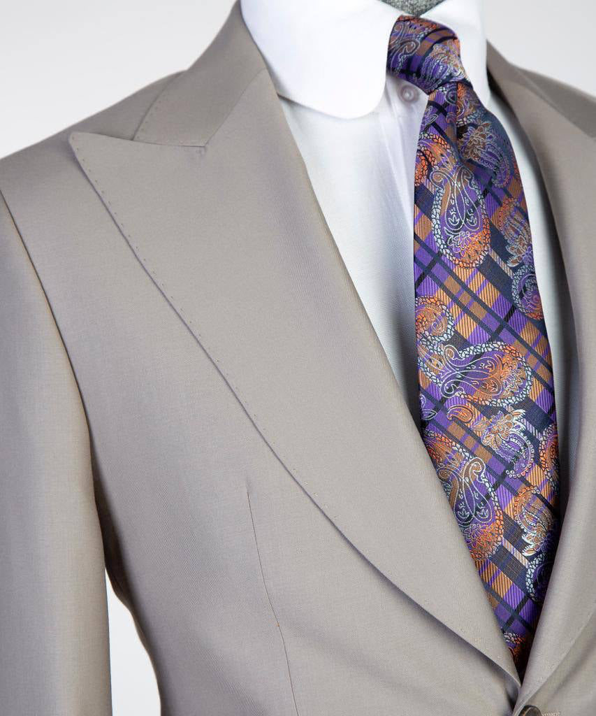 Men's 3 Piece Classic Grey Suit