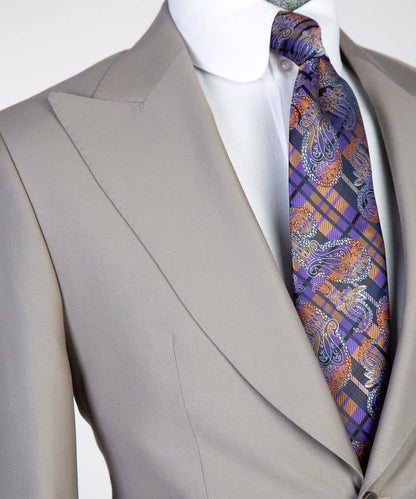Men's 3 Piece Classic Grey Suit