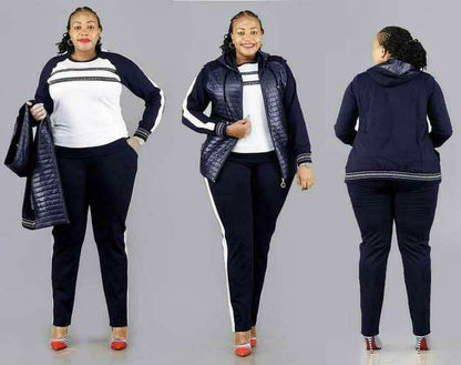 Women's 3-Piece Tracksuit Set - SevendayShopping