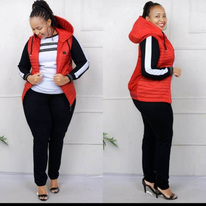 Women's 3-Piece Tracksuit Set - SevendayShopping