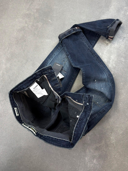 Men's Slim Fit Stretch Denim Jeans – Navy Blue