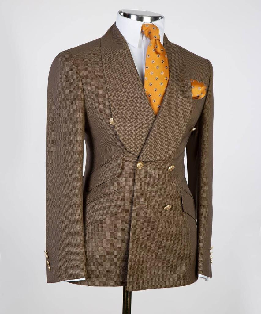 Men's Suit 2 Piece Suit Double Breasted