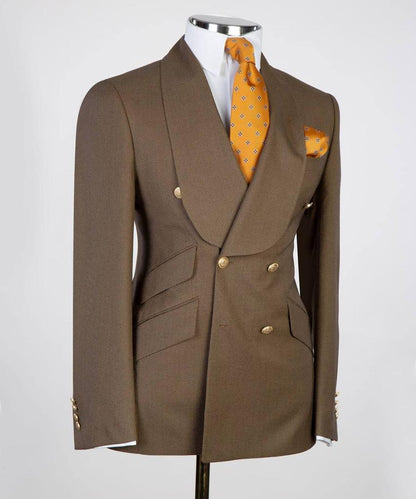 Men's Suit 2 Piece Suit Double Breasted