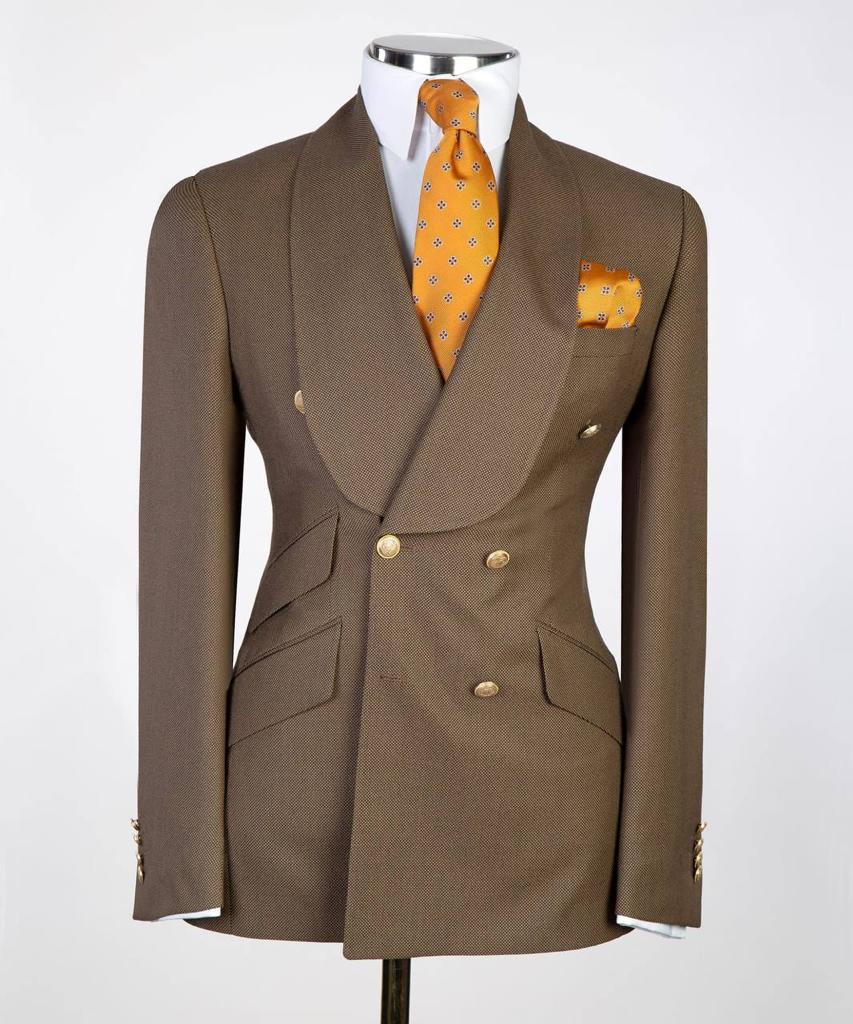 Men's Suit 2 Piece Suit Double Breasted