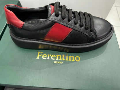 black ferentino casual sneaker