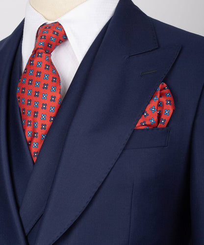 Men's Suit Set, %100 Wool, Navy