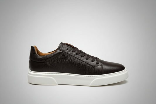 brown casual sneakers for men