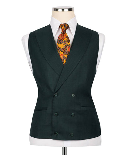 Classic 3-Piece Green Suit Set for Men