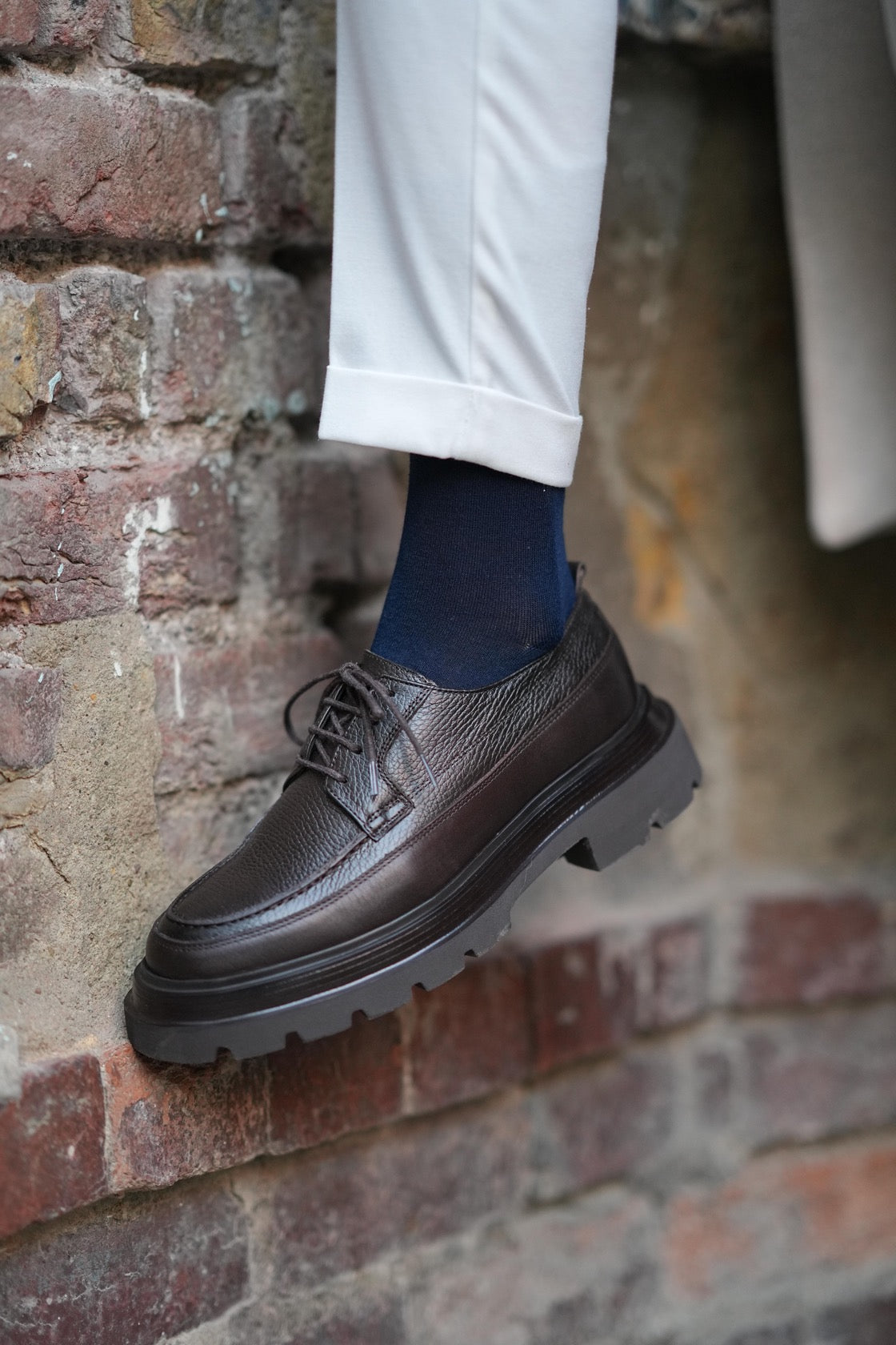 Brown Leather Shoes for Men