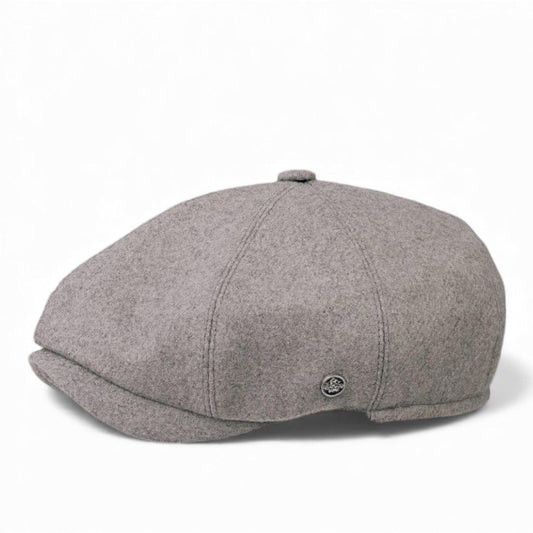 Men’s Grey Flat Cap – Peaky Blinders Style