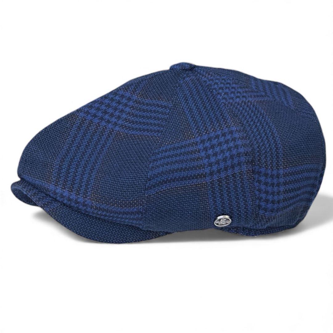 Men’s Blue Flat Cap – Peaky Blinders Style