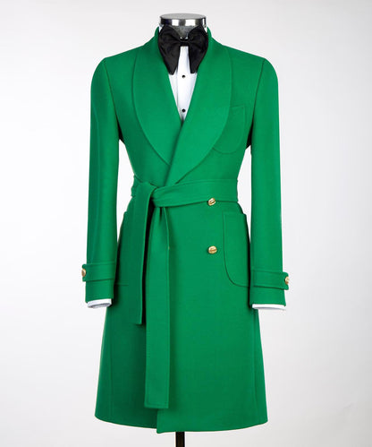 long men's coat suitable with formal wears, suits, tuxedos