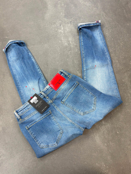 Men's Slim Fit Stretch Denim Jeans – Blue