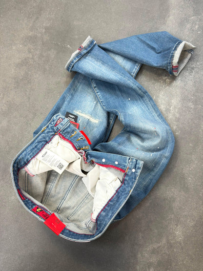 Men's Slim Fit Stretch Denim Jeans – Blue