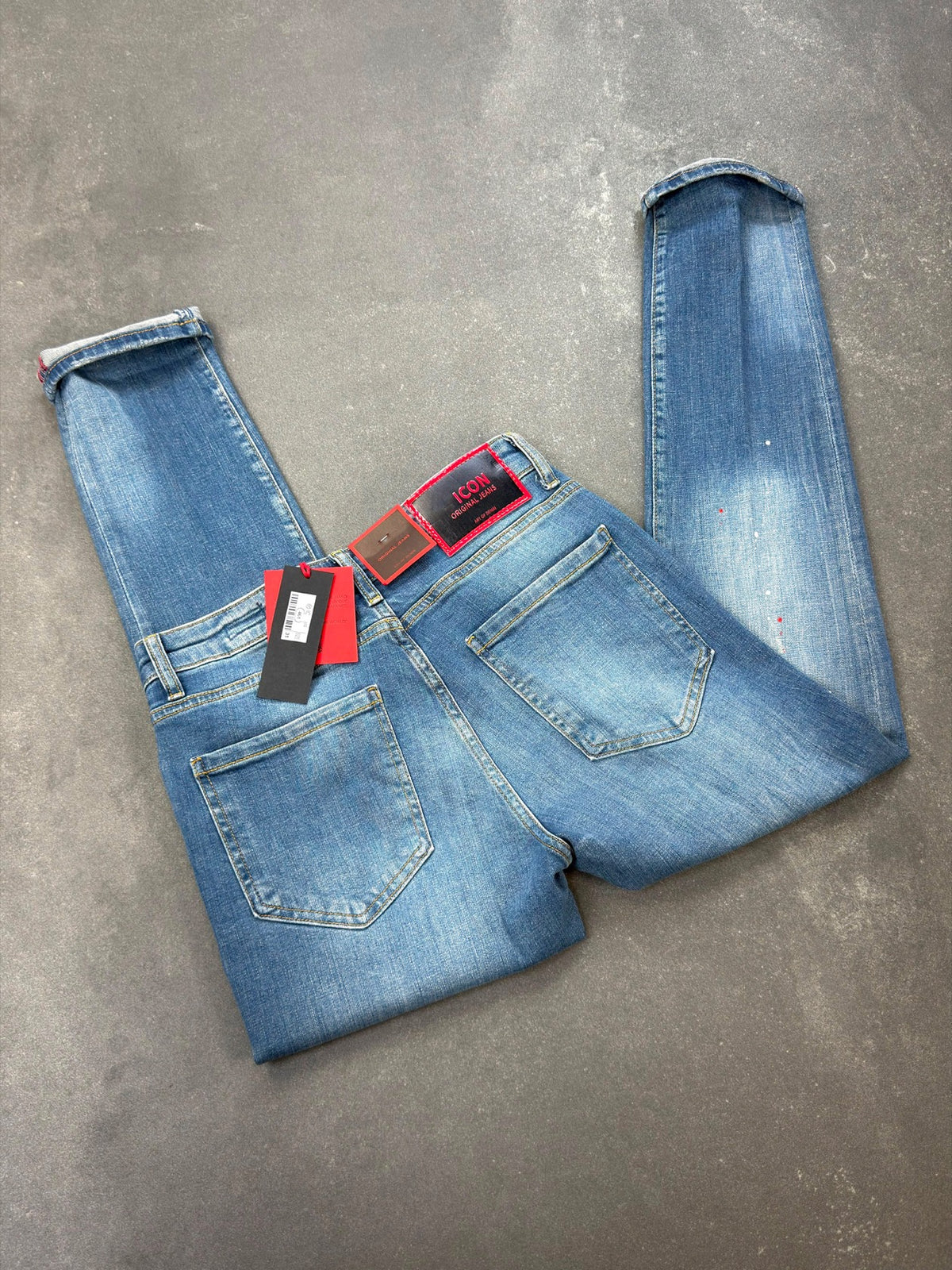 Men's Slim Fit Stretch Denim Jeans – Blue