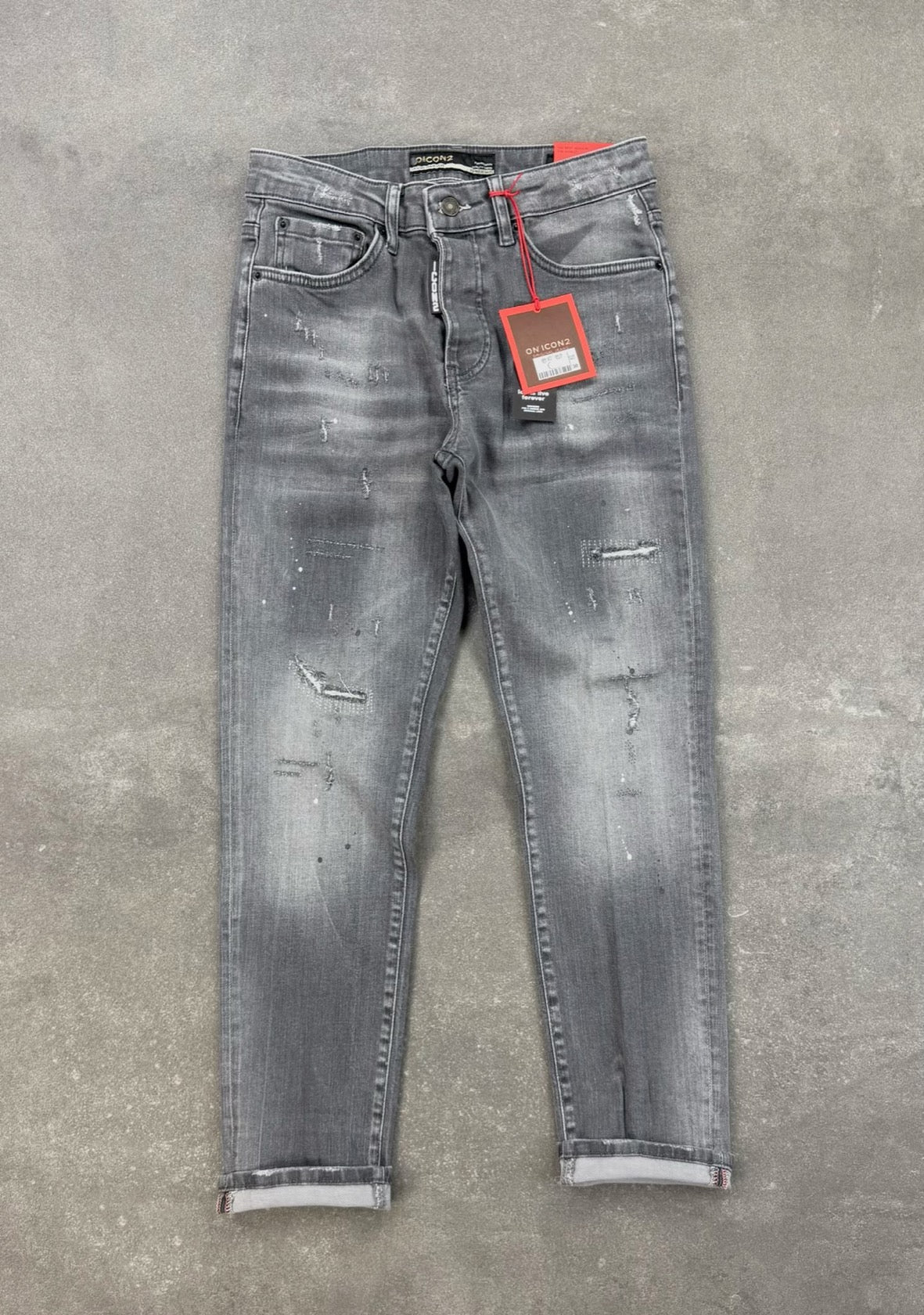 gray denim jeans for men cool looking