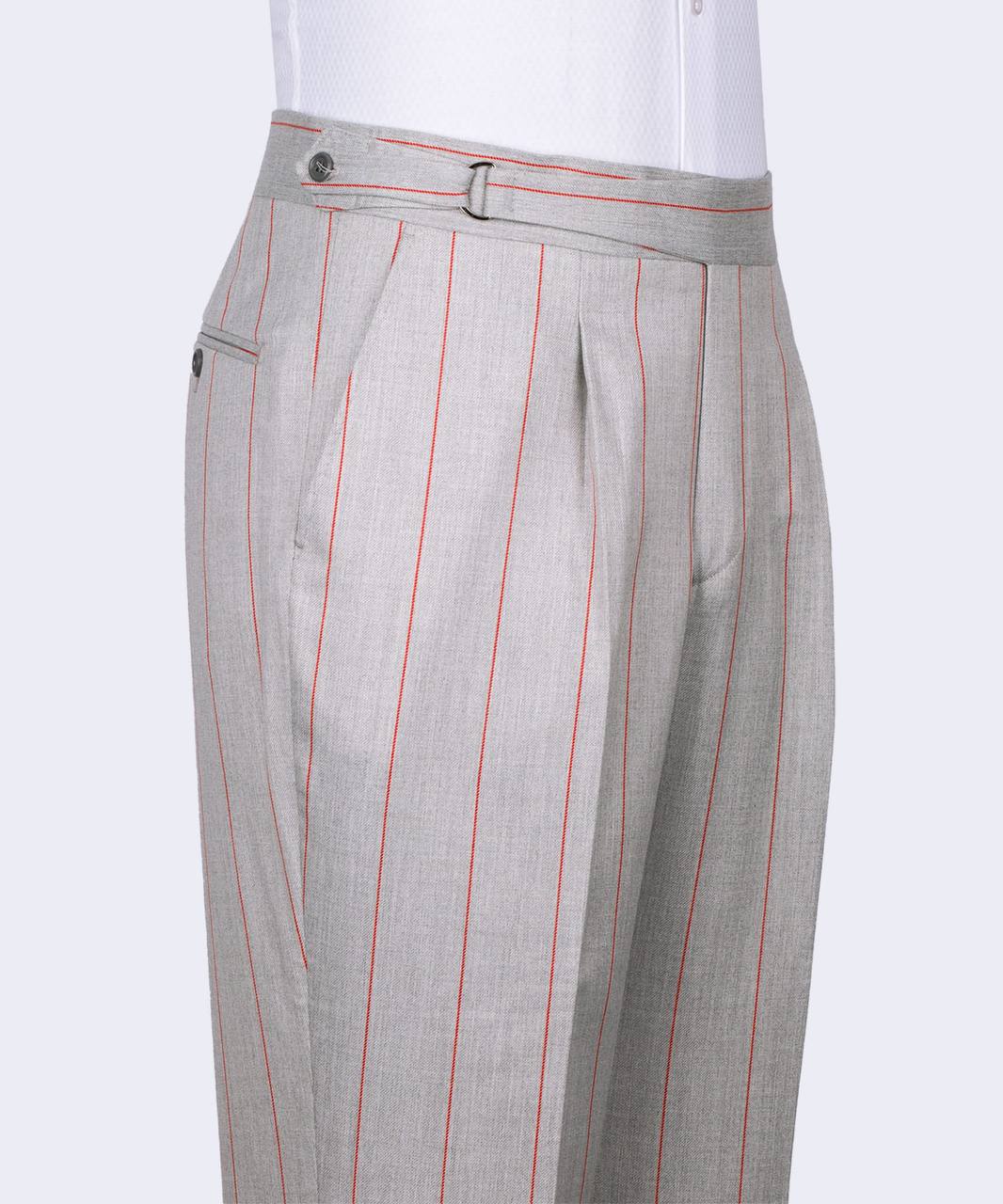 Men's Suit -2 Piece Double Breasted Stripy