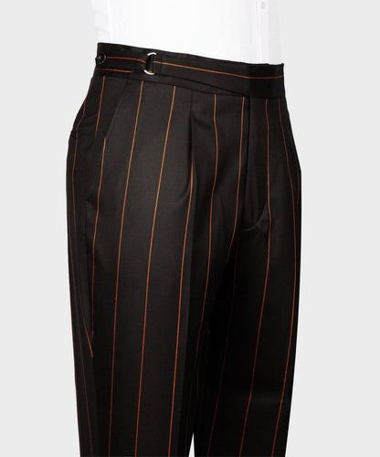 Men's Suit -2 Piece Double Breasted Stripy