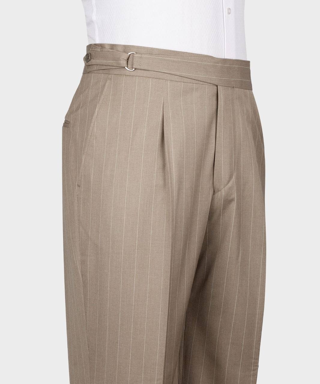 Men's Suit -2 Piece Double Breasted Stripy