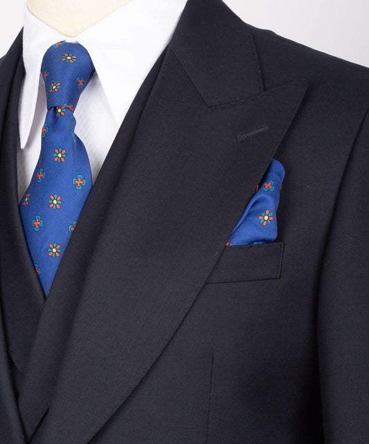 Men's Suit Set, %100 Wool, Navy