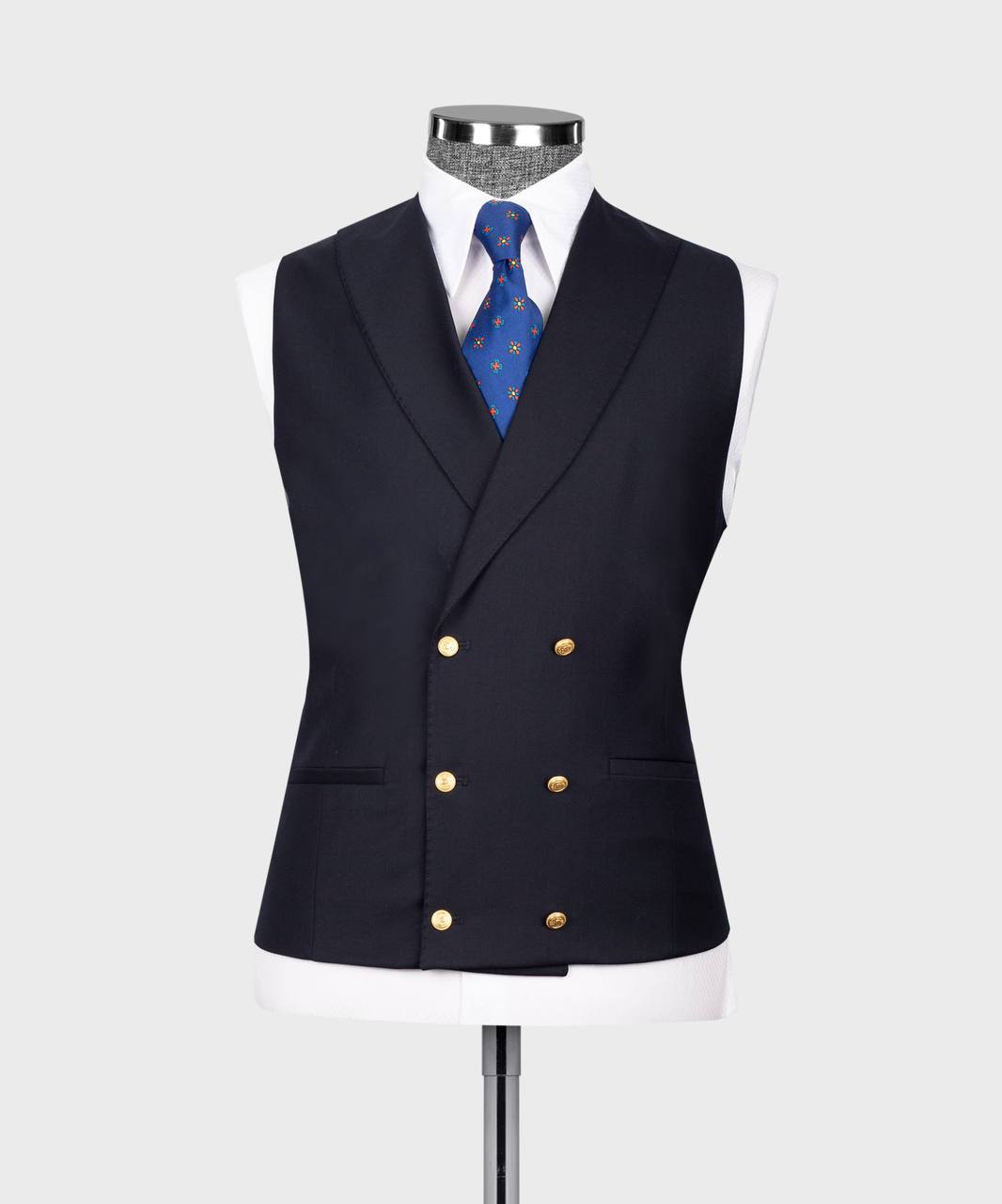 Men's Suit Set, %100 Wool, Navy