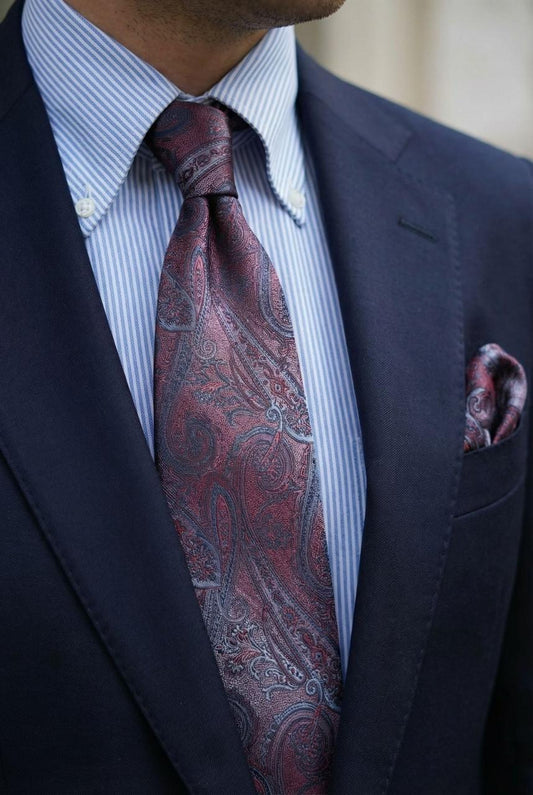 Signature Men’s Tie-Soft Red