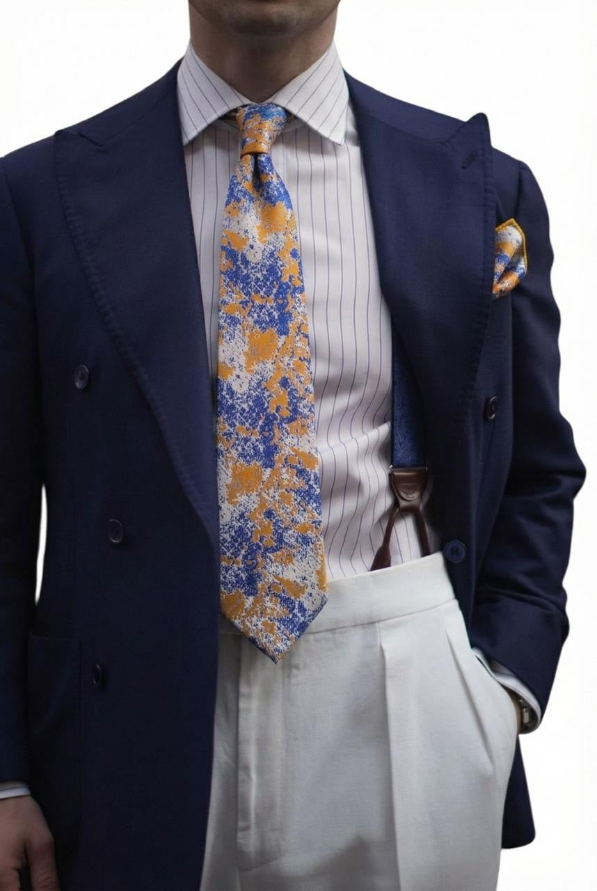 Signature Men’s Tie-Geometric