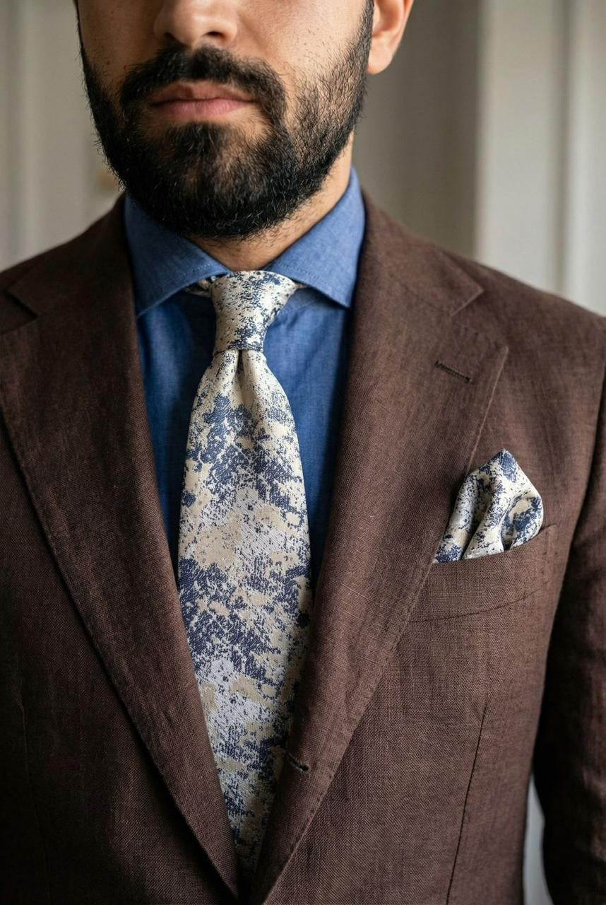 Signature Men’s Tie-Beige