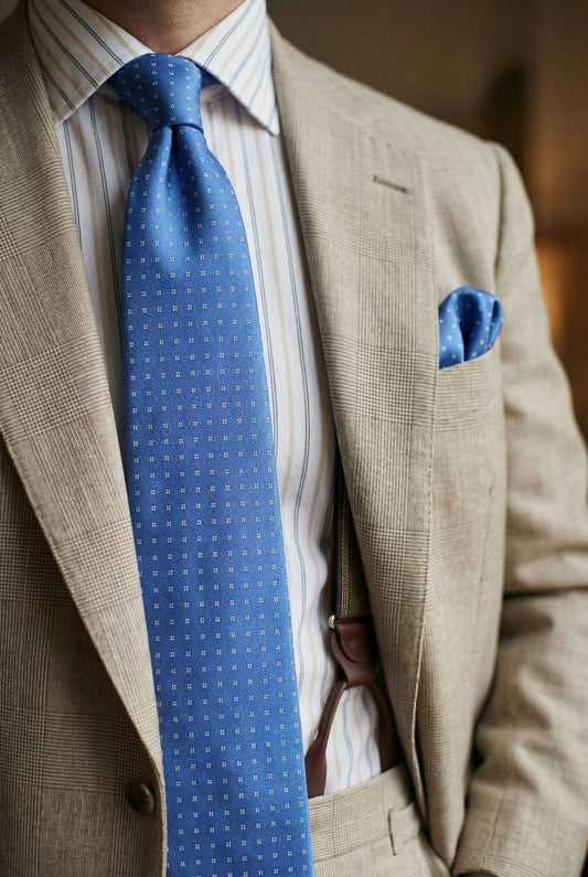 Signature Men’s Tie Blue
