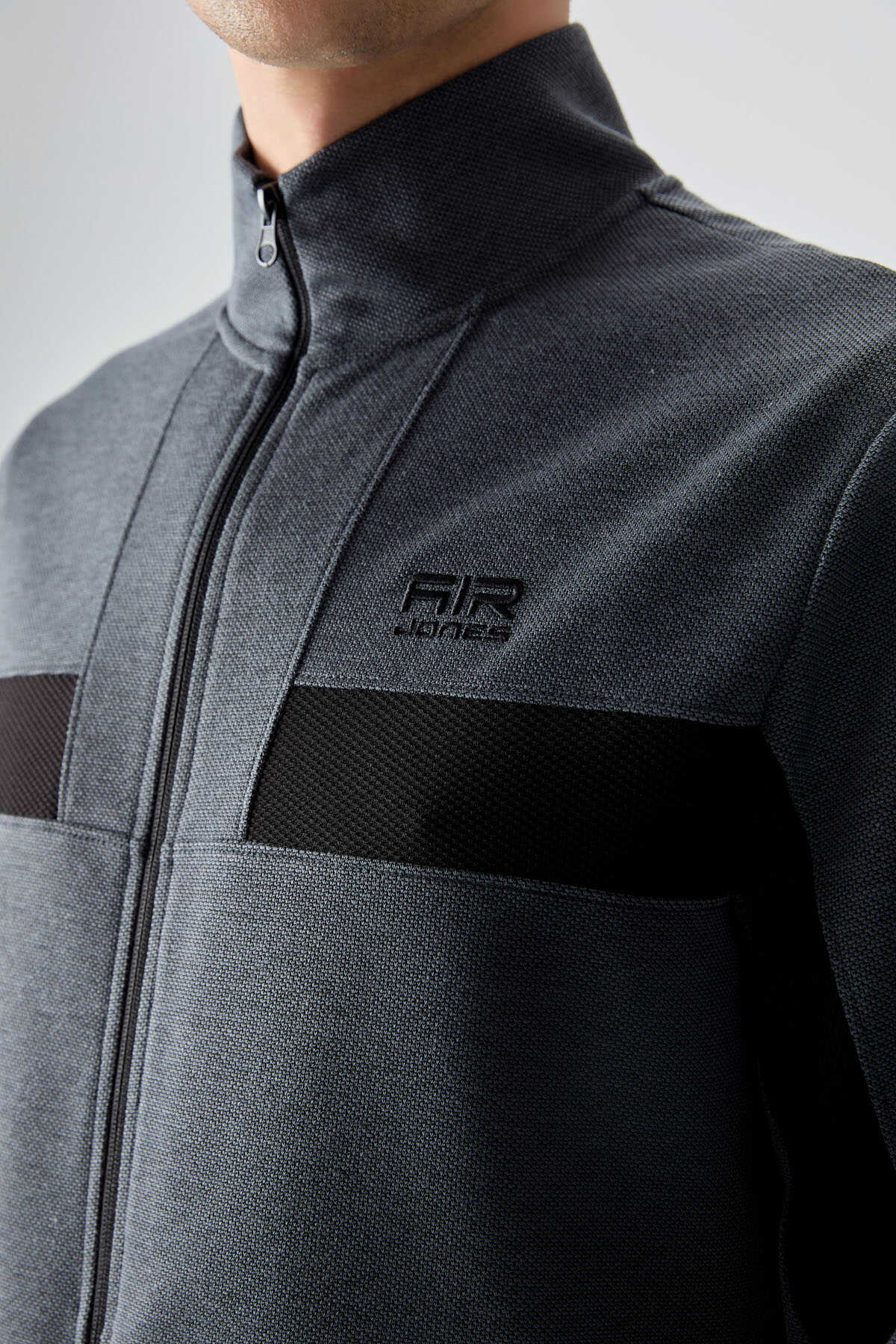 Men's-Tracksuit Set-Dark Grey