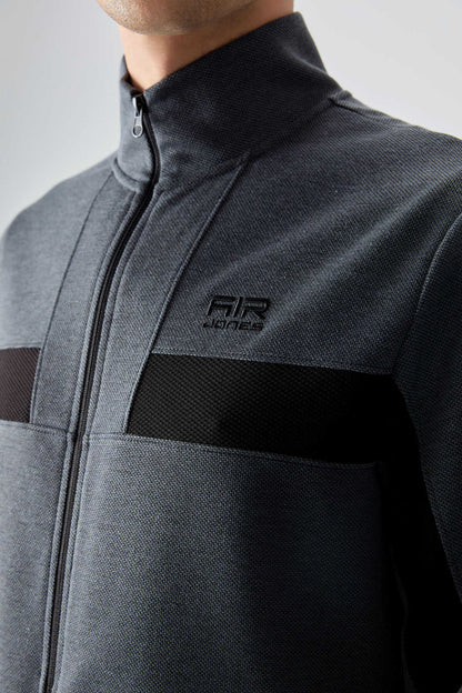 Men's-Tracksuit Set-Dark Grey