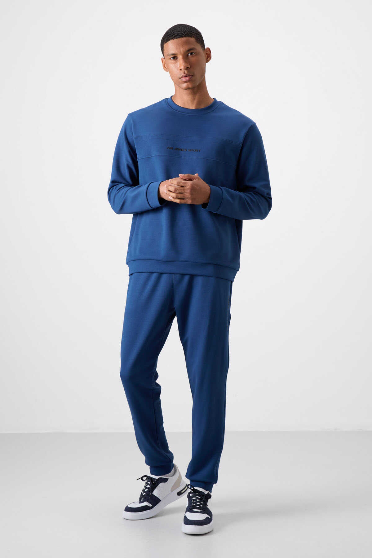Men's Parliament Blue Soft Fit Tracksuit Set