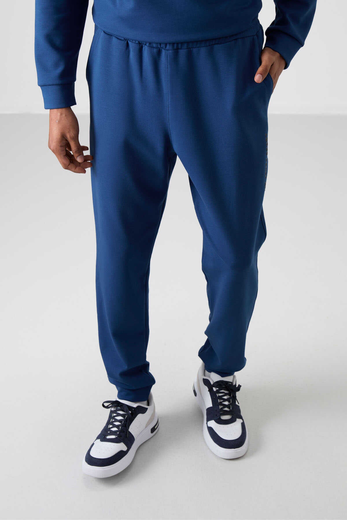 Men's Parliament Blue Soft Fit Tracksuit Set