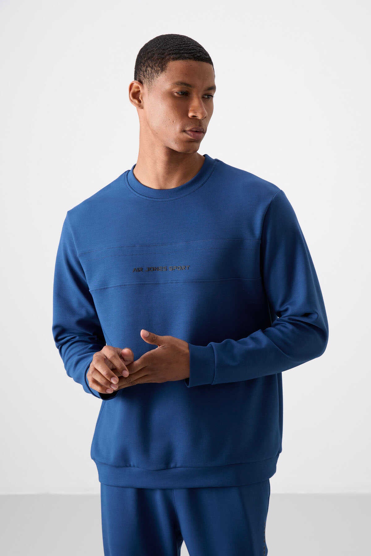 Men's Parliament Blue Soft Fit Tracksuit Set