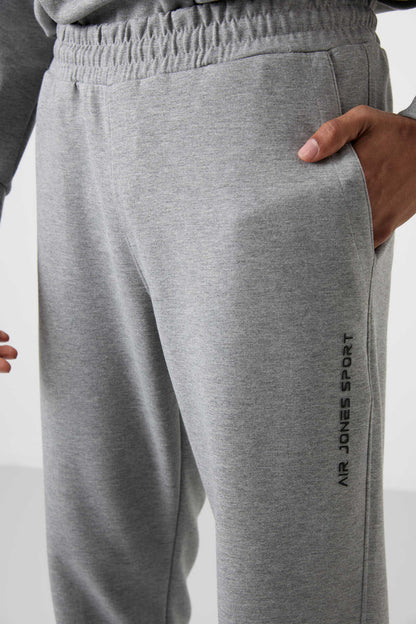 Men's Grey Soft Fit Tracksuit Set