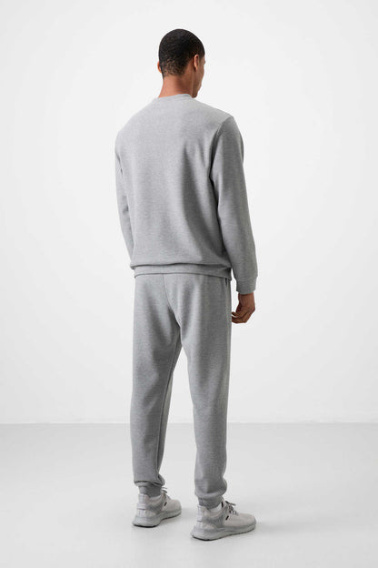 Men's Grey Soft Fit Tracksuit Set