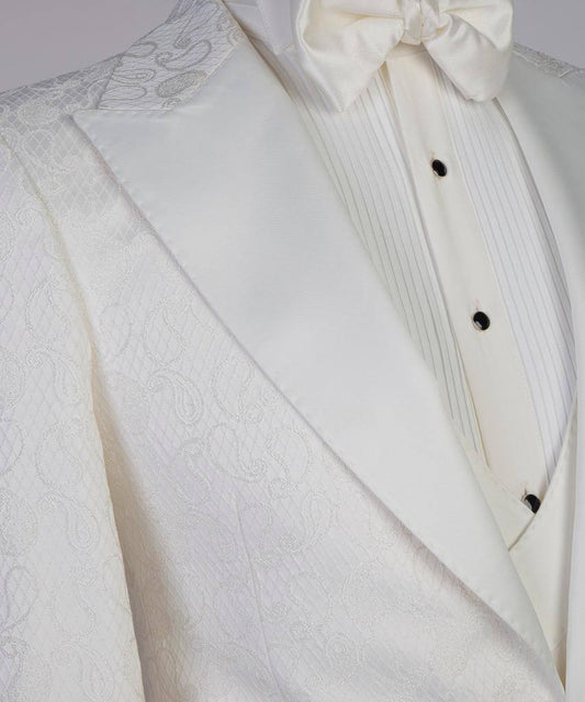 Men's 3 Piece Cream/Beige Tuxedo, Suit