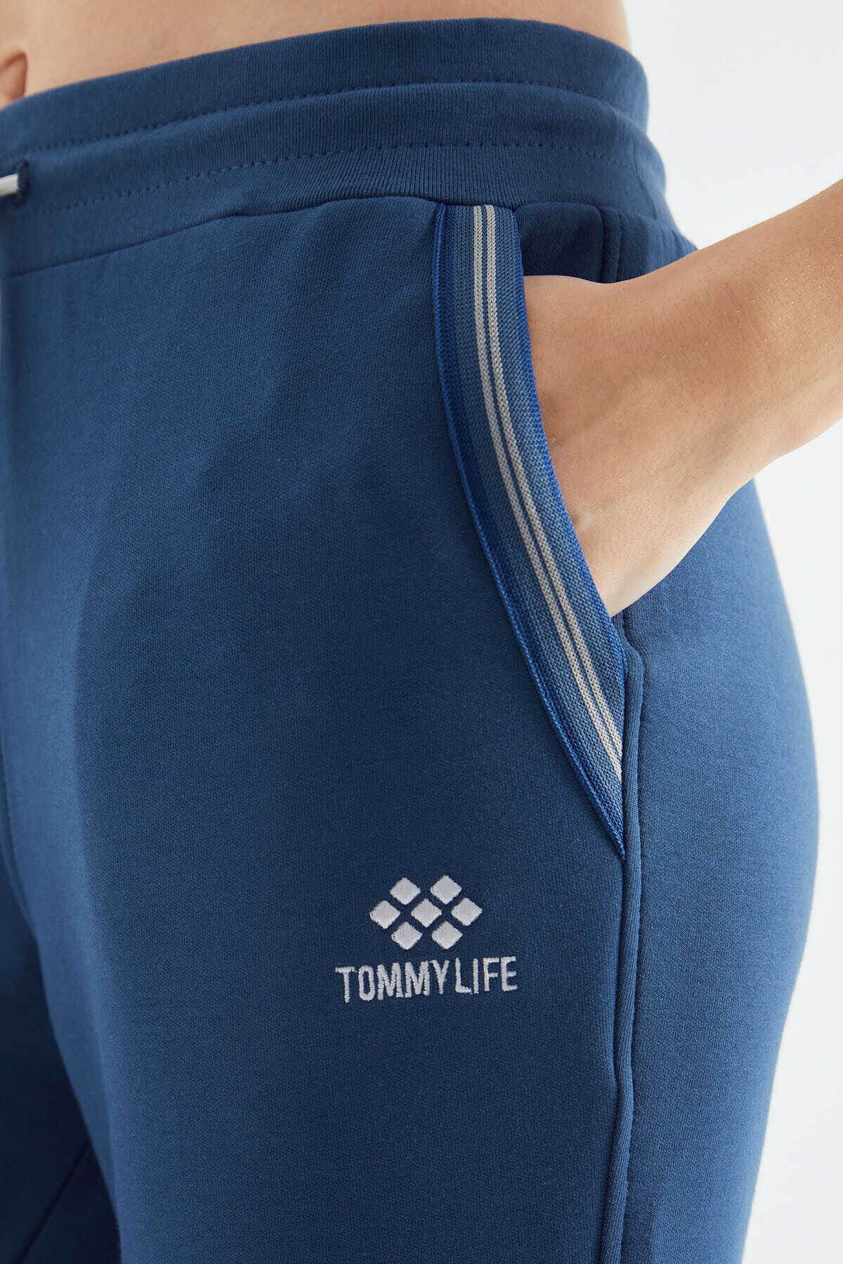 Women's Blue Zip-Up Tracksuit Set - SevendayShopping