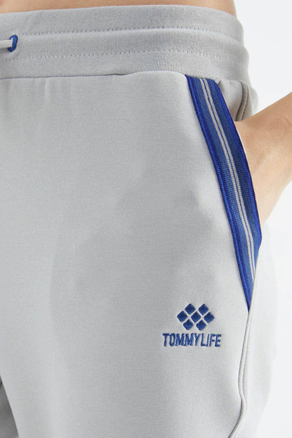 Women's Light Grey Zip-Up Tracksuit Set - SevendayShopping