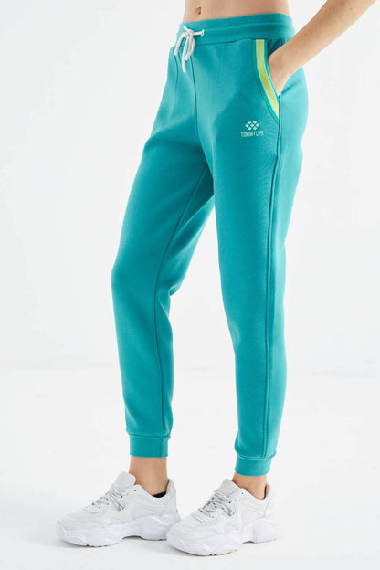 Women's Green Zip-Up Tracksuit Set - SevendayShopping