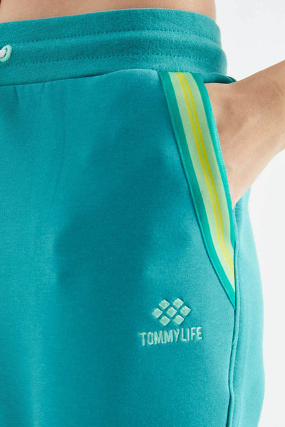 Women's Green Zip-Up Tracksuit Set - SevendayShopping