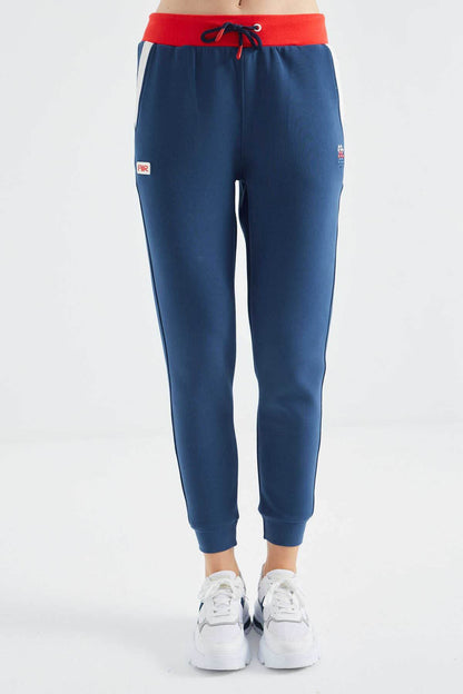 Women's Colour-Block Hooded Tracksuit Set - SevendayShopping