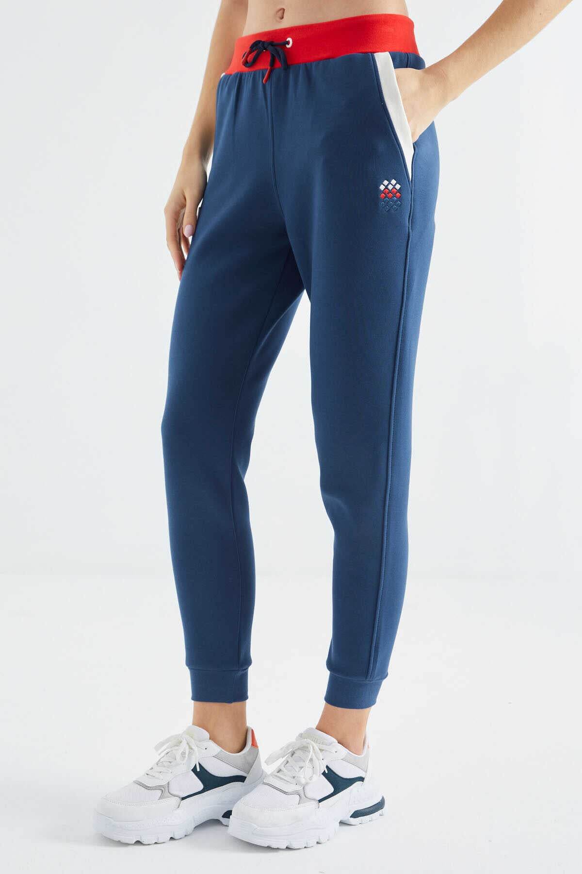 Women's Colour-Block Hooded Tracksuit Set - SevendayShopping