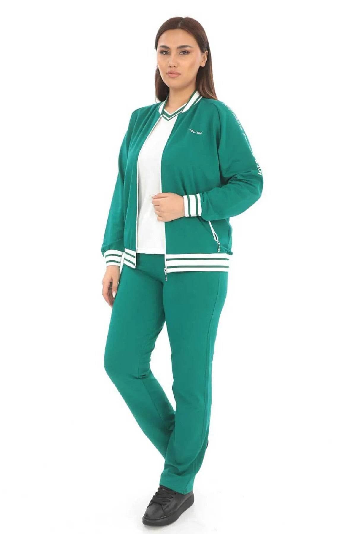 Women's 3-Piece Tracksuit Set - SevendayShopping