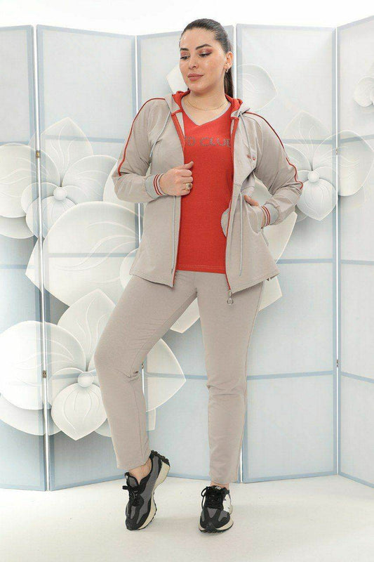 Women's 3-Piece Tracksuit Set - SevendayShopping